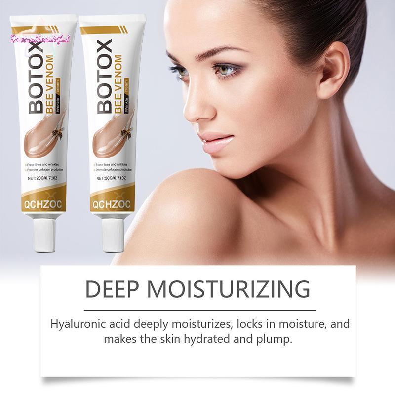 <DBFl-t> Bee Venoms Cream Moisturizing Skin เพิ่มลด Fine Lines Deep Hydration Face Care Anti Aging ครีมสําหรับผู้หญิงใหม่