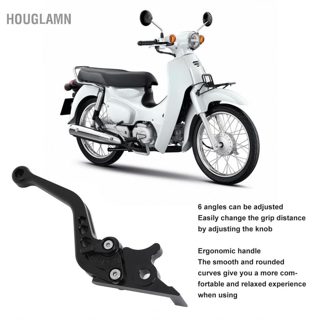 Houglamn Aramox มือเบรคแบบพับได้อะลูมิเนียม CNC สำหรับ DAX125 ST125 CT125 Cub ติดตั้งง่าย การออกแบบตามหลักสรีรศาสตร์พร้อมอโนไดซ์และความทนทาน (สีดำ) Aramoxoercy067x8-11 - รูปที่ 6