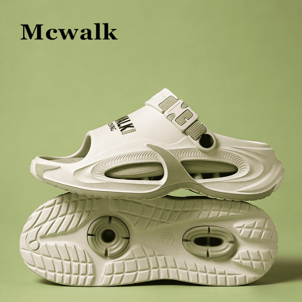 MCWALK Casual All-Match Thick-Soled 5CM รองเท้าแตะกลางแจ้งสําหรับผู้ชาย