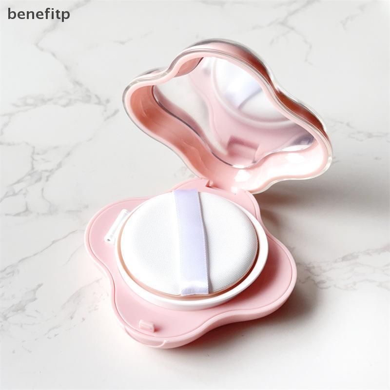 Benefit Air Cushion Foundation DIY กล่องน่ารักพัฟที่ว่างเปล่ากล่องกระจกแบบพกพาสําหรับ Bb ครีมเครื่อง