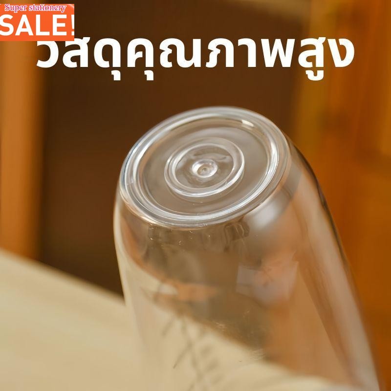 A00259  มีสเกล แก้วเชคเกอร์ ผสมเหล้า ผสม ชานม ไข่มุก ขนาด 350ml/500ml/700ml - รูปที่ 5