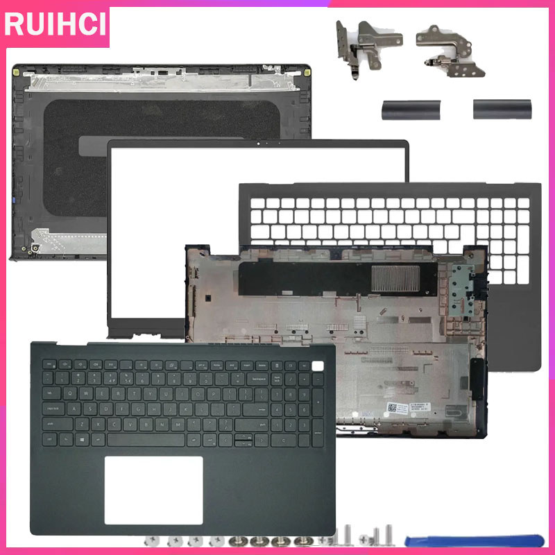ใหม่สําหรับ Dell Vostro 15 3510 3511 3520 3525 15.6 "แล็ปท็อปปกหลัง LCD ด้านหน้าบานพับ Palmrest ด้าน