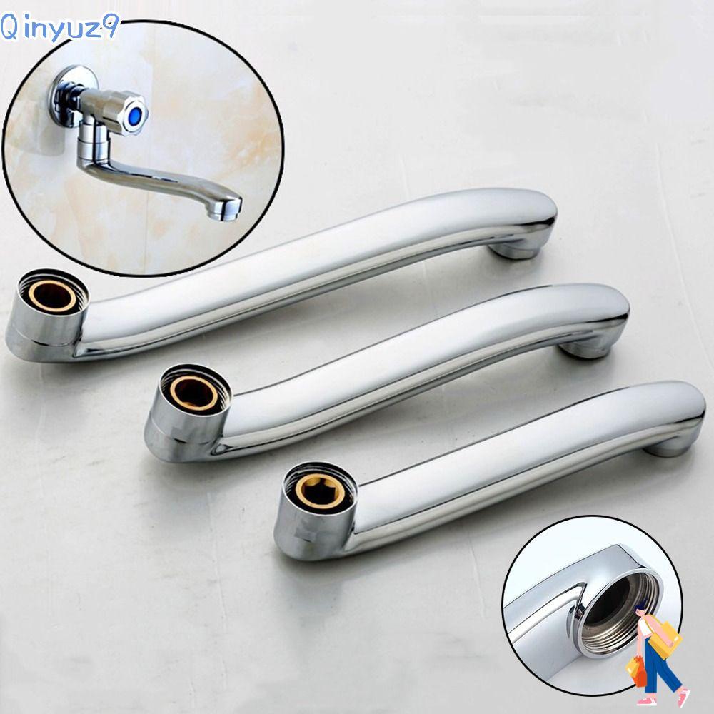 QINYUZ9 Faucet Extender Connector, S-type Stainless Steel Basin Faucet Tube, Modern Quick Open Sink 