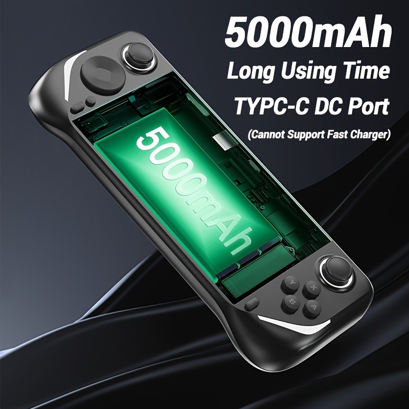 คอนโซลเกมแบบพกพา E6 เป็นอุปกรณ์มินิย้อนยุคพร้อมหน้าจอ IPS แนวนอนขนาด 5.1 นิ้วรองรับการ์ด TF ชาร์จ US