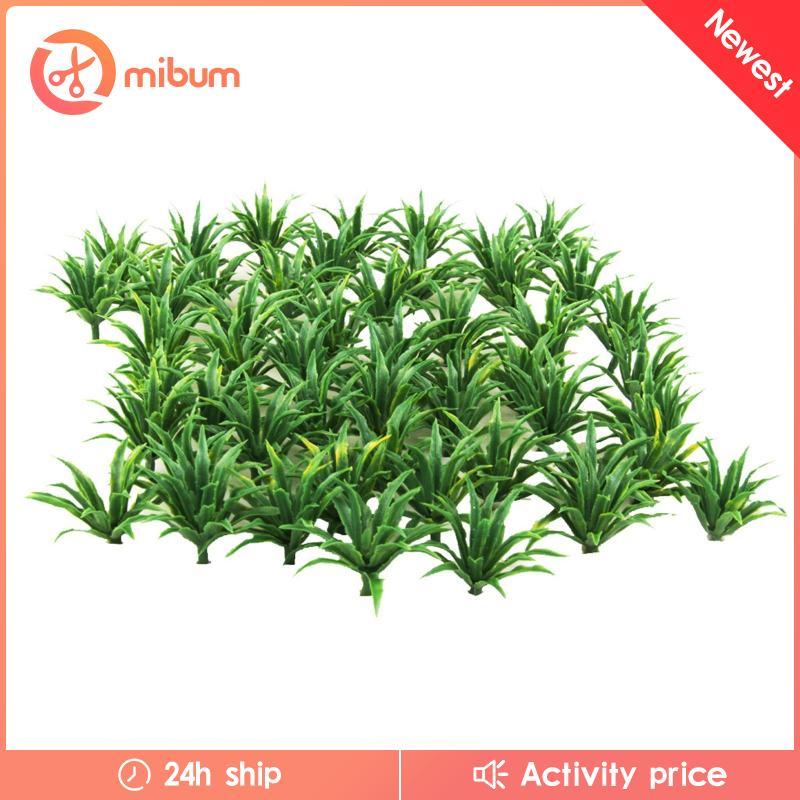 [Mibum] 50 ชิ้นรุ่นพุ่มไม้สีเขียวรถไฟ Wargame Garden Park Diorama ทิวทัศน์ HO OO