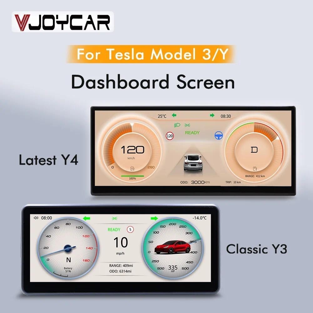 2023 อัปเดตสําหรับ Tesla Aaccessories รุ่น 3 Y Digital Dashboard Head Up Display Carplay Android Aut
