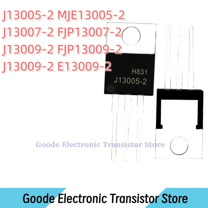 10PCS J13005-2 MJE13005-2 J13007-2 FJP13007-2 J13009-2 FJP13009-2 J13009-2 E13009-2 TO-220 คุณภาพดีท