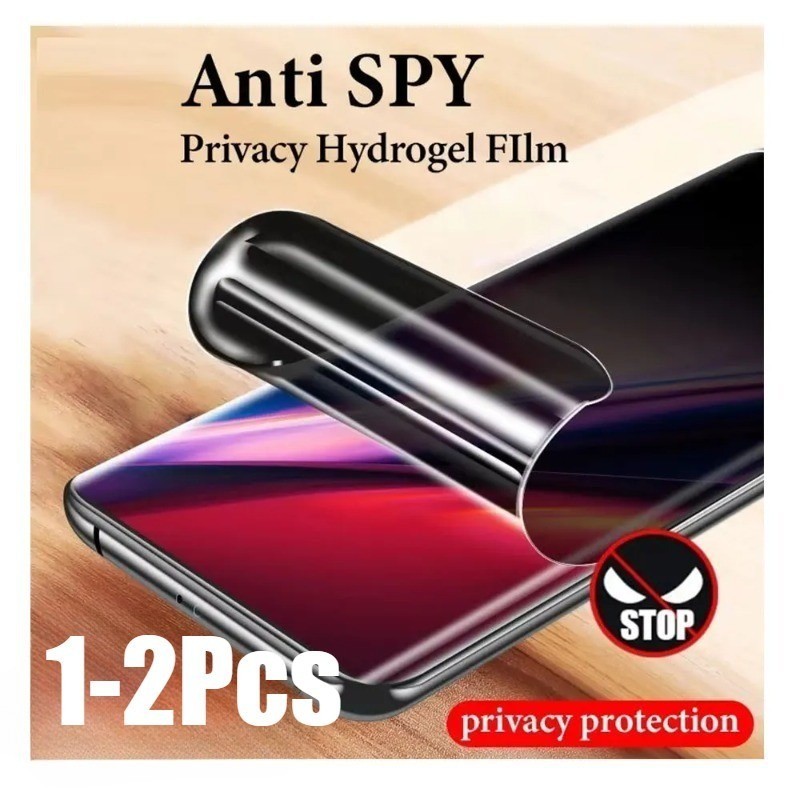 1-2 ชิ้น Anti scratch ป้องกันหน้าจอ Matte ฟิล์มสําหรับ Huawei P20 P30 P สมาร์ท S Z Plus lite Pro 6.4 "2019 2020 Anti Spy ความเป็นส่วนตัว Anti Blue Light Hydrogel ฟิล์ม HD Soft ฟิล์ม