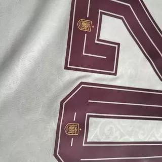 2627 Spai Away Jerseys พัดลมผู้ใหญ่ Issue Kids set Soccer Jersey LAMINE YAMAL No.19 PEDRI No.20 customable ได้ทุกชื่อset