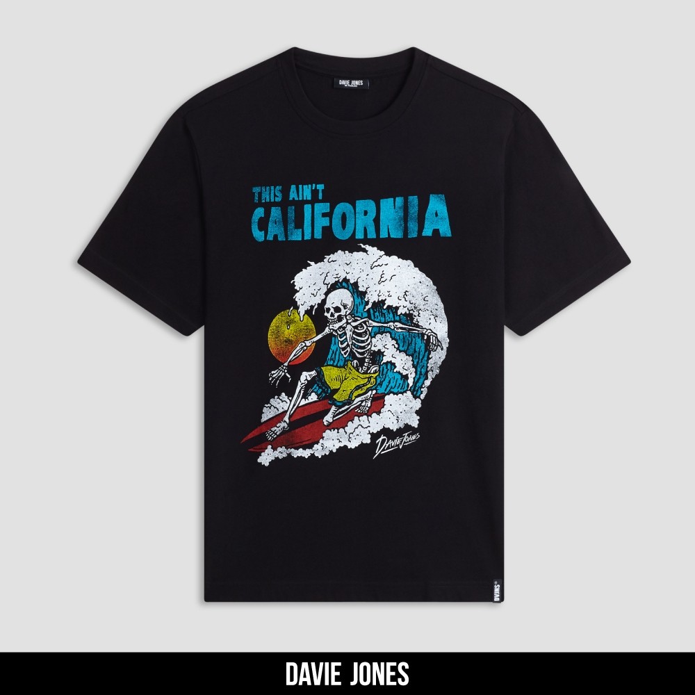 Davie Jones Graphic Oversize Fit Tshirt Jersey