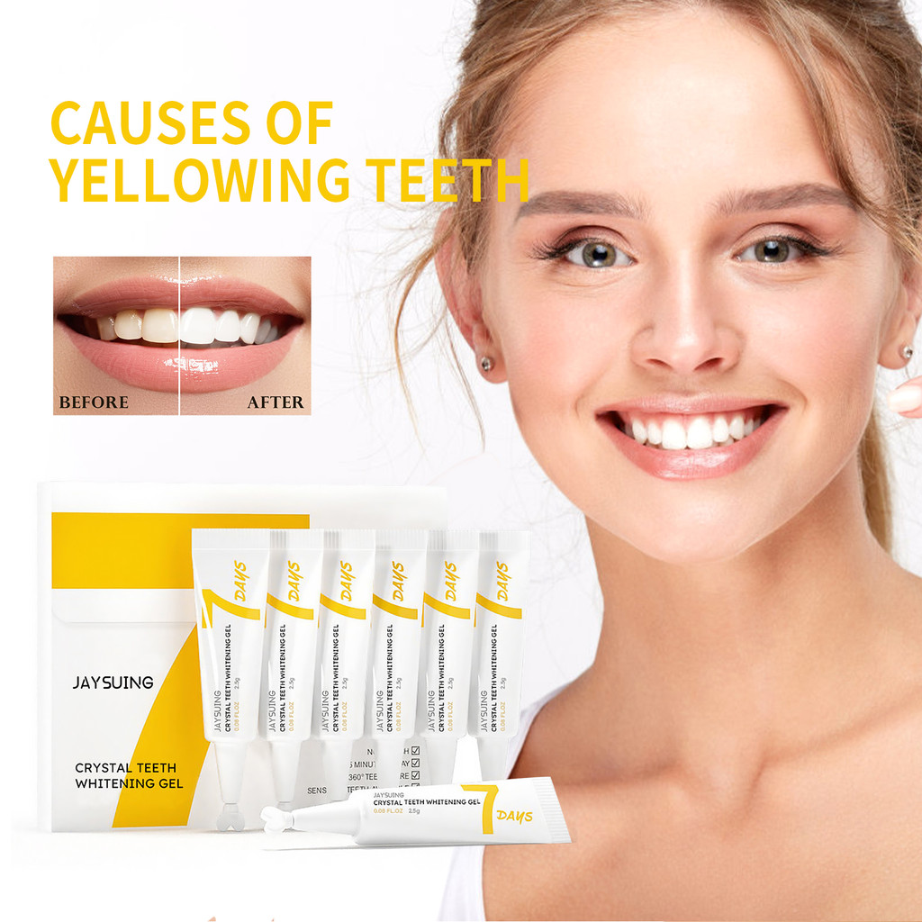 Jaysuing Gum Care Essence ทําความสะอาดคราบฟันฟันสีเหลือง Care Gum Tooth Care Essence
