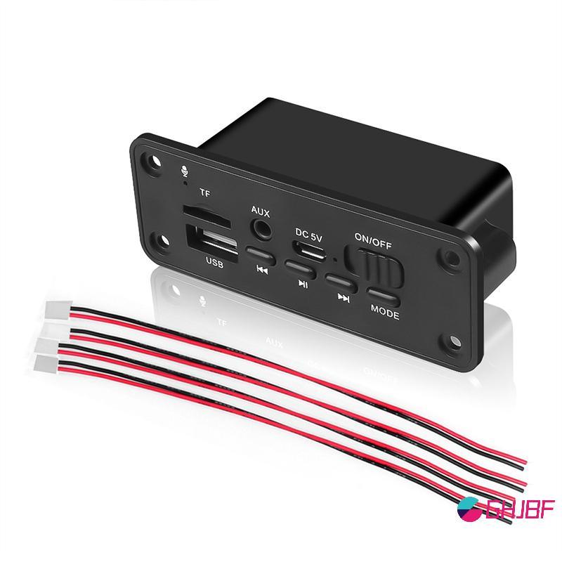 GHJBF] 5.0 MP3 Player 2*3W ถอดรหัสคณะกรรมการลําโพงรถวิทยุ FM โมดูล คอเต่าเช่นนั้น