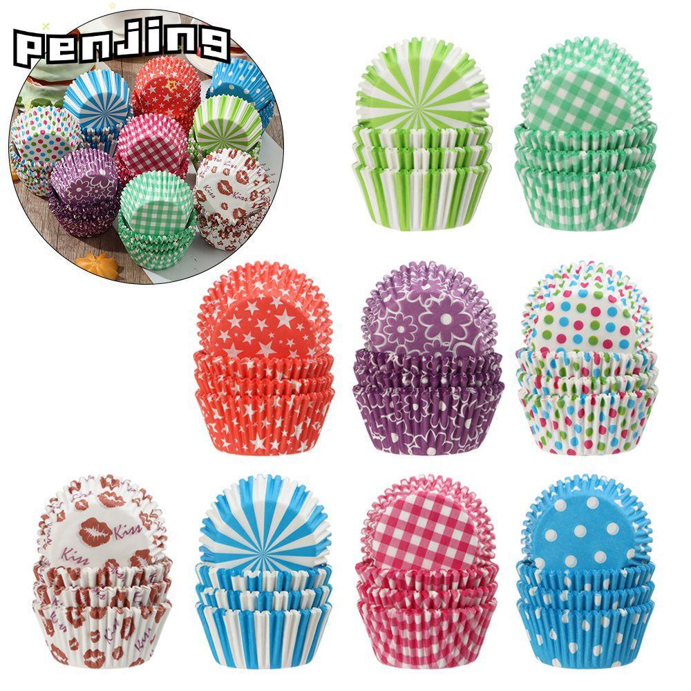 PENJING CupCake Oil Proof Muffin Box Party Supplies Party Tray Baking Tools
