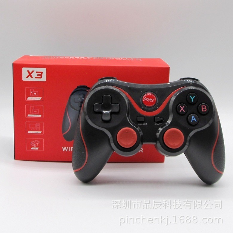 R RALAN Thunder Wolf X3 เกมแพดไร้สาย ios โทรศัพท์มือถือ MFI คอมพิวเตอร์ Set-Top Box TV VR Handle