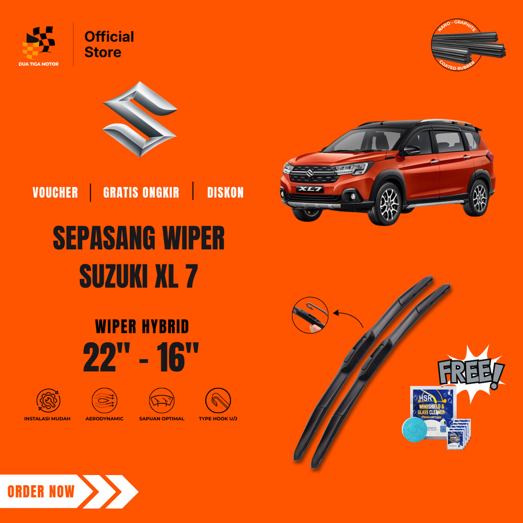 ที่ปัดน้ําฝนกระจกรถยนต์ Suzuki XL7 Hybrid ฟรี 5 เม็ดสบู่