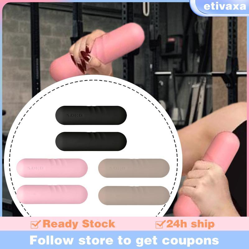 [Etivaxa] 2x Dumbbell Hand Weight Bar Hand Weights Home Gym Workout Anti Slip 1 กก.