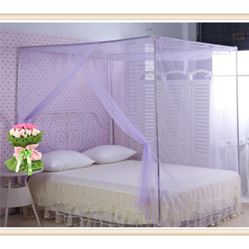 2026 ใหม่ 1PC มุ้งกันยุงตาข่าย Canopy Fly แมลงป้องกันเดี่ยวสําหรับเตียงคู่ King