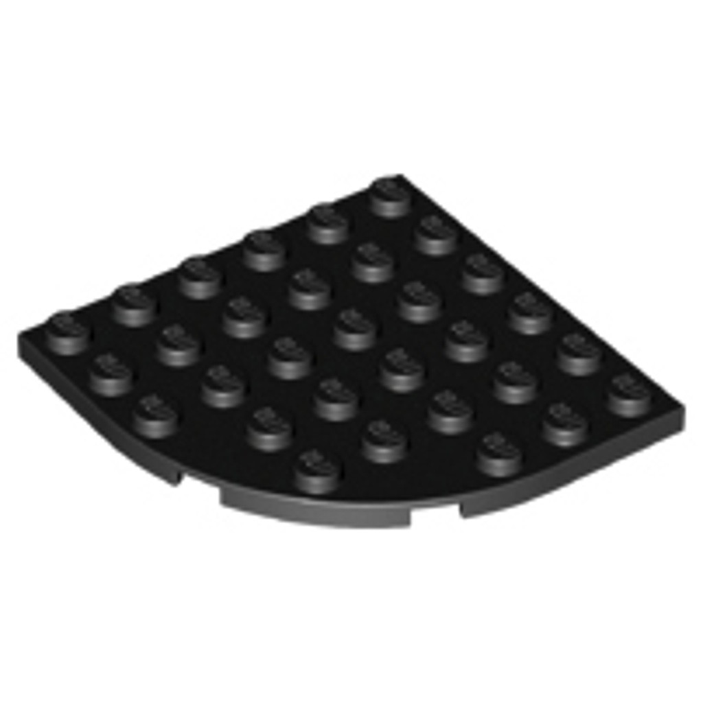 Brick2cube Part - Plate, Round Corner 6 x 6 - 6003