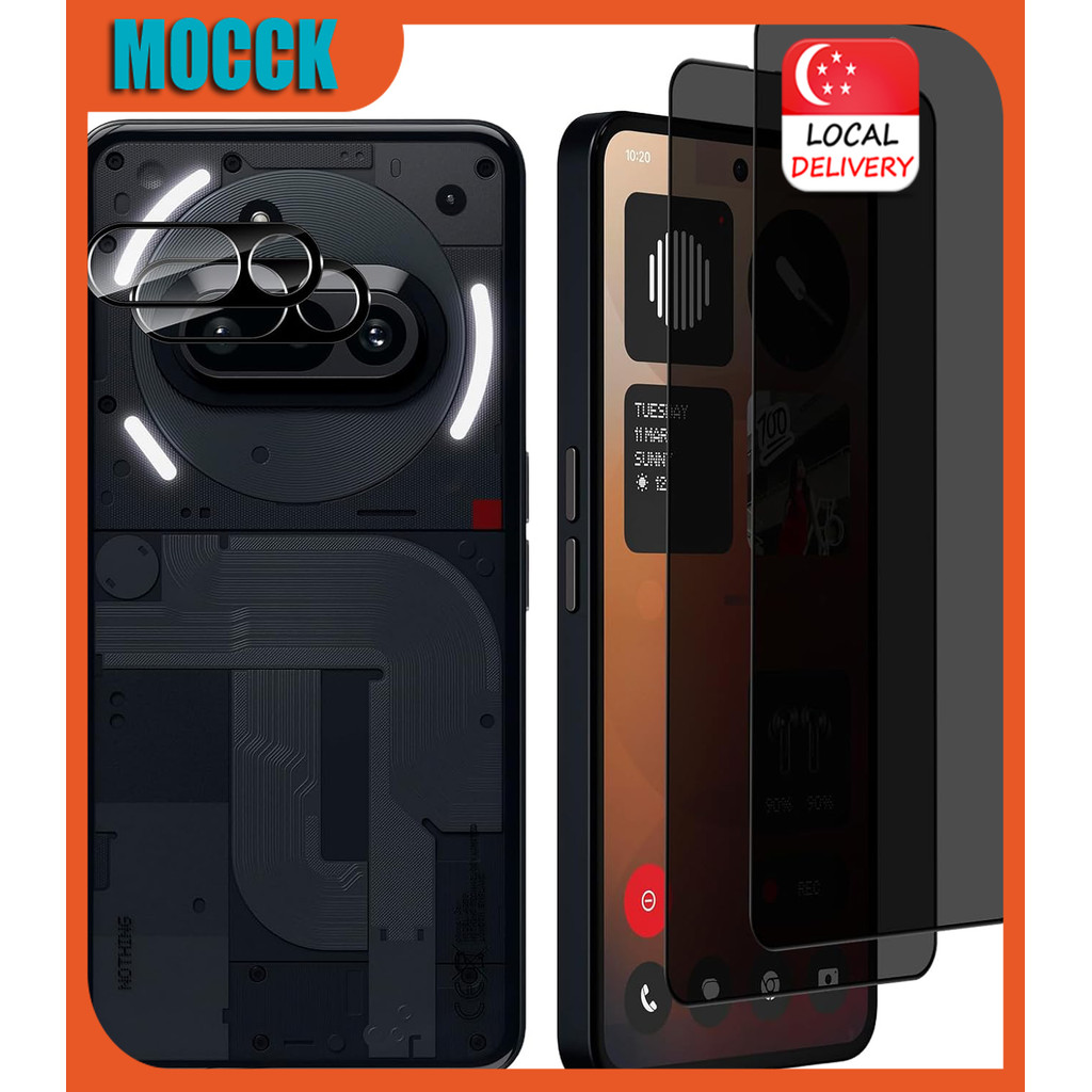 SG ตัวป้องกันหน้าจอความเป็นส่วนตัวเข้ากันได้กับ Nothing Phone 1 3 3A Pro Phone 2 Pro / (3a) Pro/(3a)