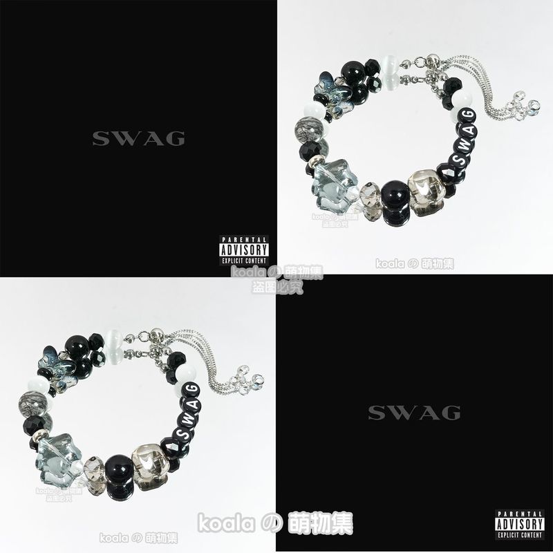 สร้อยข้อมือใหม่จากอัลบั้ม SWAG Impression ของ Justin Bieber พร้อมลายเซ็นและเครื่องประดับทำเอง (DIY)