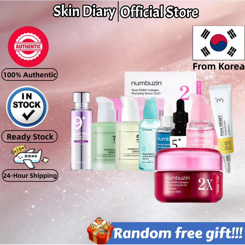 [Numbuzin] NO.2 Essence Set/No.2 Serum 30ml/No.1 Serum 50ml/No.2X Essence 30ml/No.5+Serum 30ml/no.5 