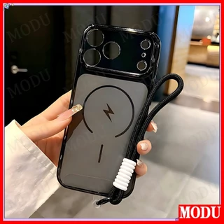 High-endเคสโทรศัพท์แม่เหล็กโปร่งใสเหมาะสําหรับOPPO Reno 15F 15 14F 14 13F 13 12F 12 10 8Z 8T 7Z 8 7 6Z F21 Pro Max Lite 4G 5Gกันกระแทกฝาครอบป้องกัน