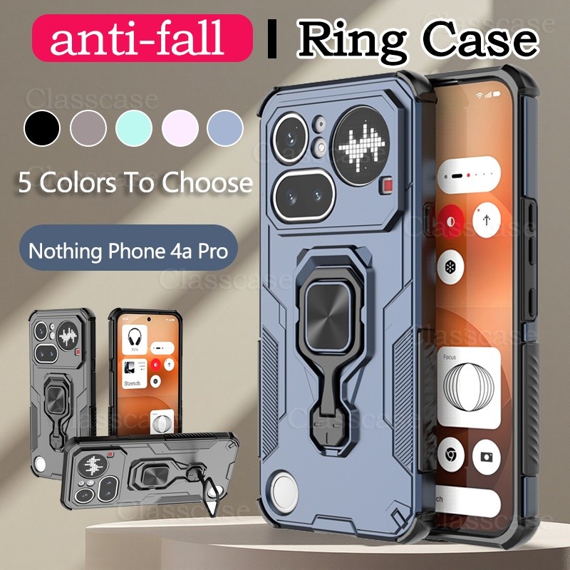 ปลอกสําหรับโทรศัพท์ไม่มีอะไร 4a 4 a Pro 4aPro Phone4a Phone4aPro NothingPhone4aPro 2026 โลหะเกราะแหว