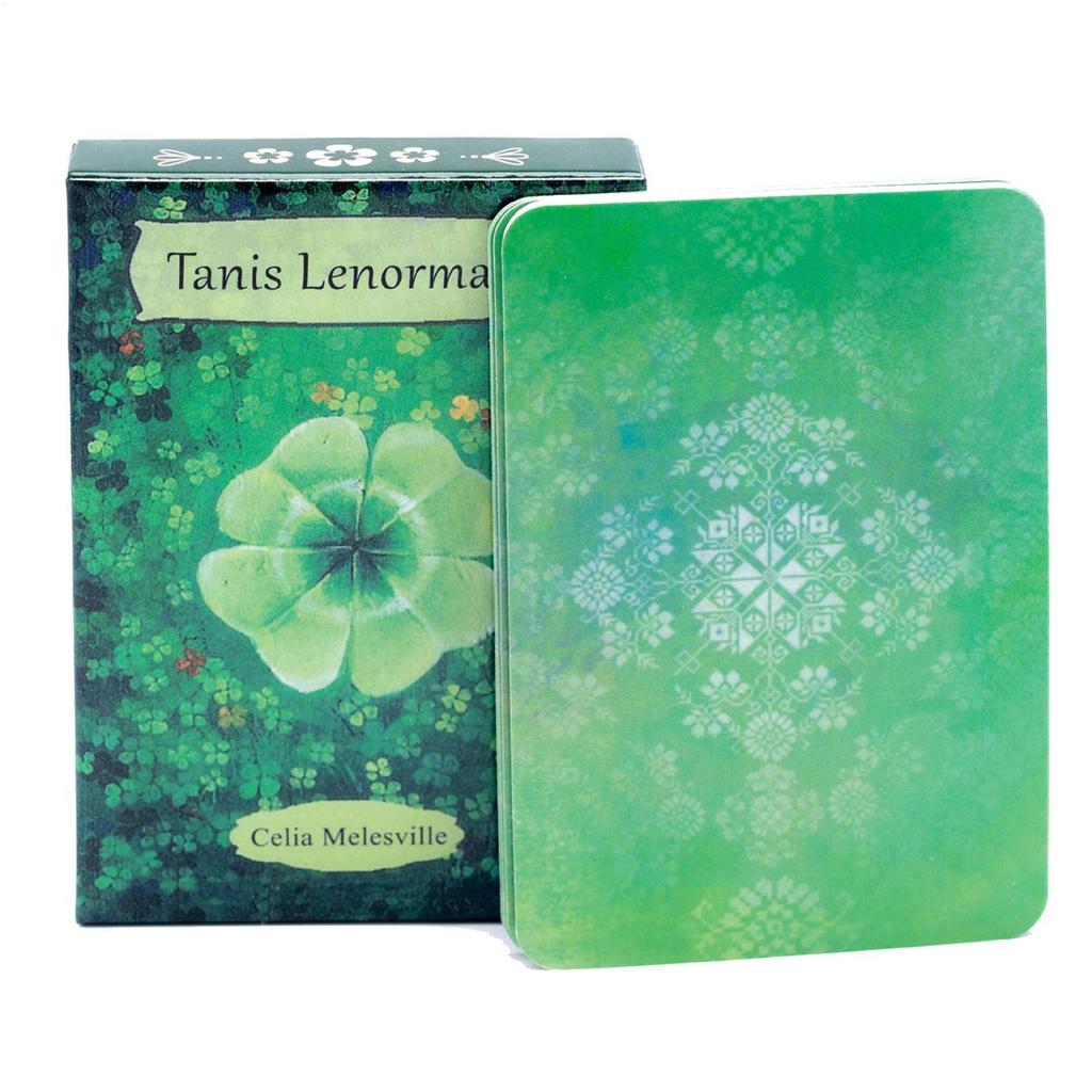 Tarot deck oracles cards Tanis Lenormand By Celia Melesville mysterious divination witches tarot car