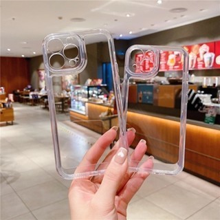 BCS - CASE SPACE TPU CLEAR สําหรับ ITEL RS4 A60 A60S A70 P55 4G 5G P55 NFC S23 S23+ S24 4G S26 ULTRA