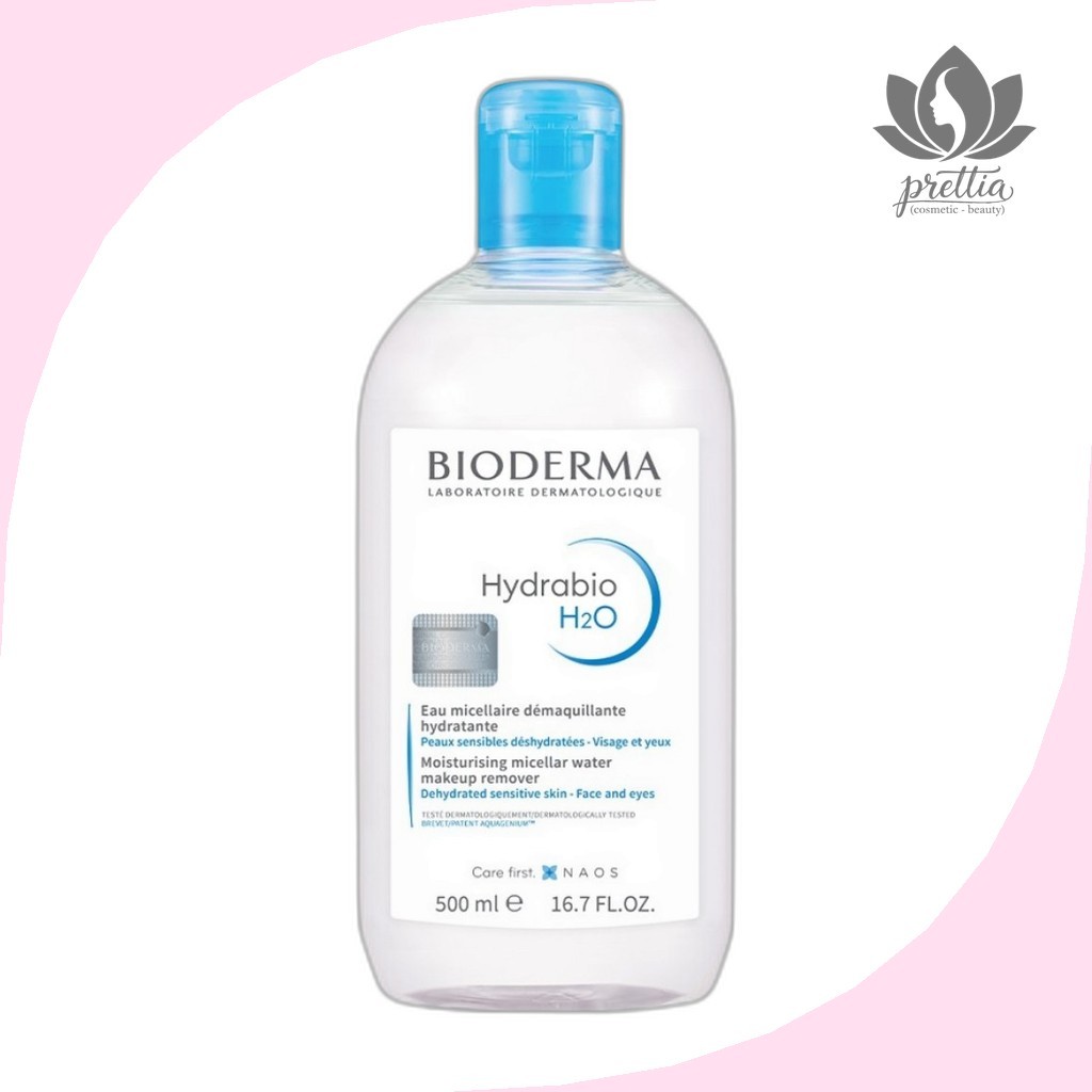 [bioderma] Hydrabio H2O Moisturising Micellar Water, 500ml, 1 ชิ้น / Korean Micellar Water / Makeup 