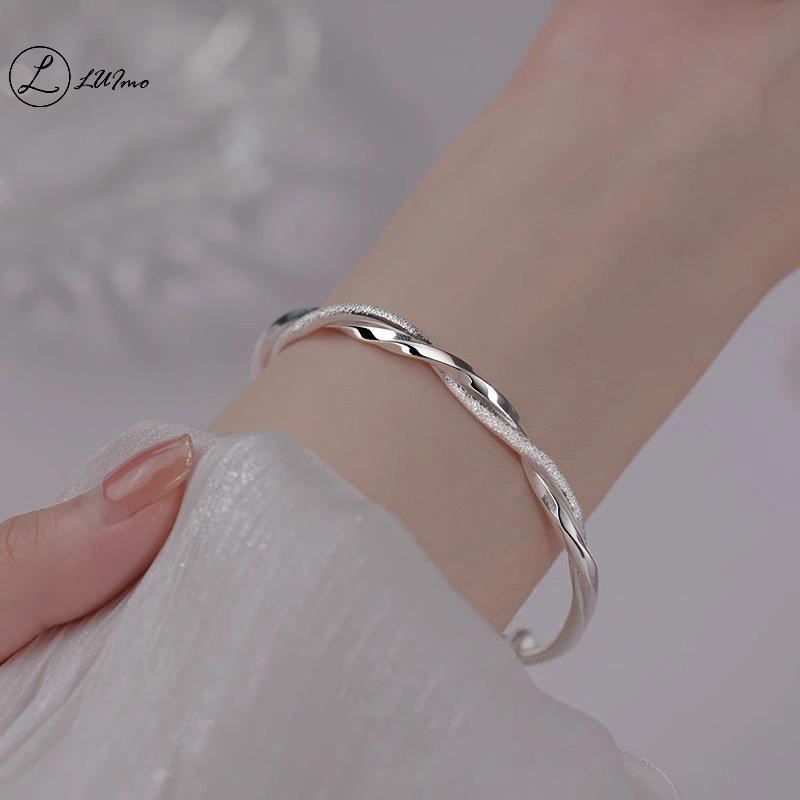 LUImo Mobius Bangle เครื่องประดับสำหรับผู้หญิง ของขวัญวันเกิดพิเศษ