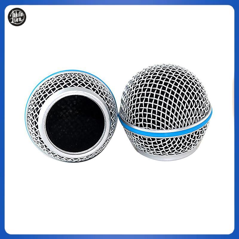 WL| เปลี่ยนโลหะไมโครโฟน Grille Replacing Professional Party Mic Head Part อุปกรณ์เสริมสําหรับ Shure 