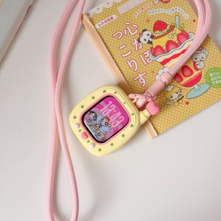 น่ารัก BB โทรศัพท์ซิลิโคนป้องกัน Soft Case เหมาะสําหรับ iwatch S11 10 9 8 7 ULTRA 6 5 4 SE 3 2 1 ขนาด 38 มม.40mm41mm42mm44mm45mm46mm49 มม.