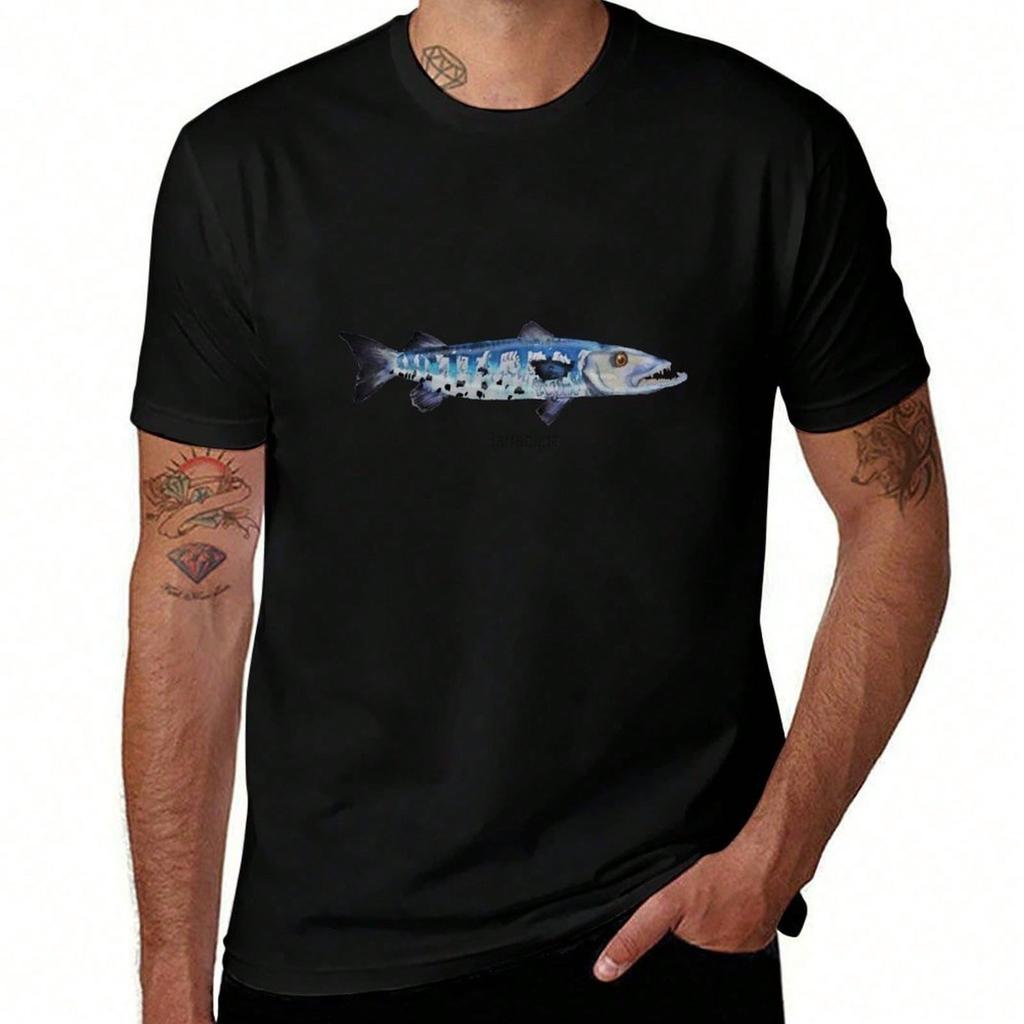 Barracuda T-Shirt mens graphic t shirts t shirt man casual T-Shirt