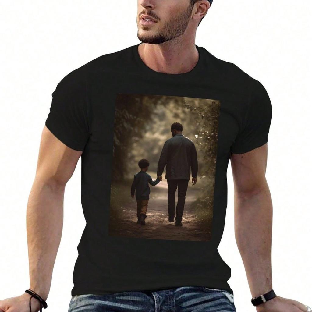 Father and Son T-Shirt mens graphic t shirts man t shirts for men T-Shirt