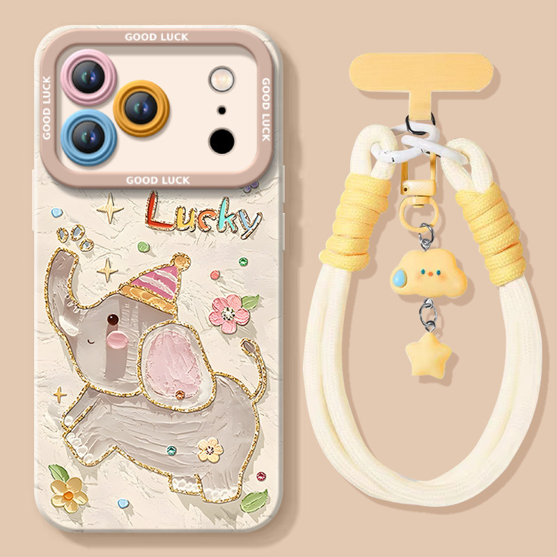 Dumbo เหมาะสําหรับ Apple 17promax เคสโทรศัพท์ใหม่ iphone17pro เคสป้องกัน 17 ซิลิโคน air Seventeen รว