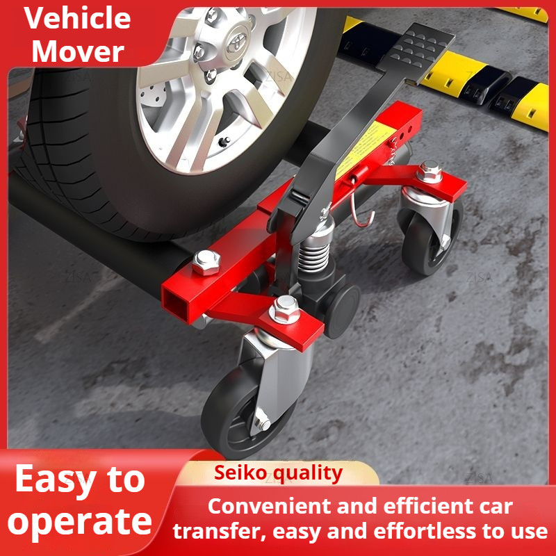 Wheel Dolly Car Dolly 3000 lbs Wheel Dolly Car Jack Dolly 12'' Wheel Jacks Cars Vehicle Positioning 
