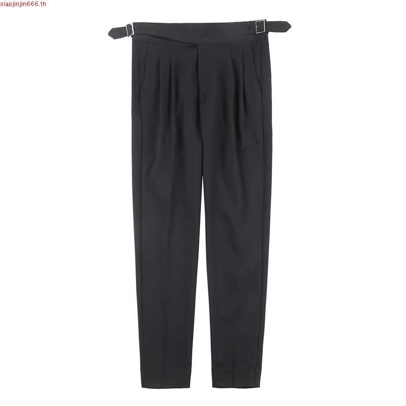 กางเกงสูท Vupan Belt-Free | Gurkha Version ±4ซม. ปรับเอว ผ้าต่อต้านริ้วรอยแบบไม่รีด XK13