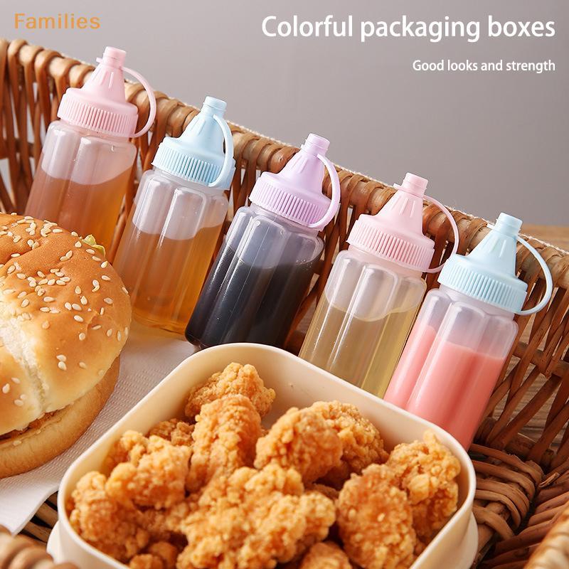 Families> มินิซอสบีบกล่องเครื่องปรุงรสพลาสติก Cat Claw เครื่องปรุงรส Dressing คอนเทนเนอร์สําหรับบาร์บีคิวกลางแจ้ง Camping well