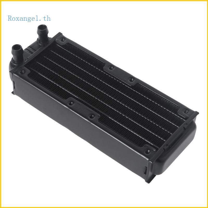 ROX PC Water Thermal Exchanger คอมพิวเตอร์อลูมิเนียมความร้อนหม้อน้ําระบายความร้อนสําหรับคอมพิวเตอร์