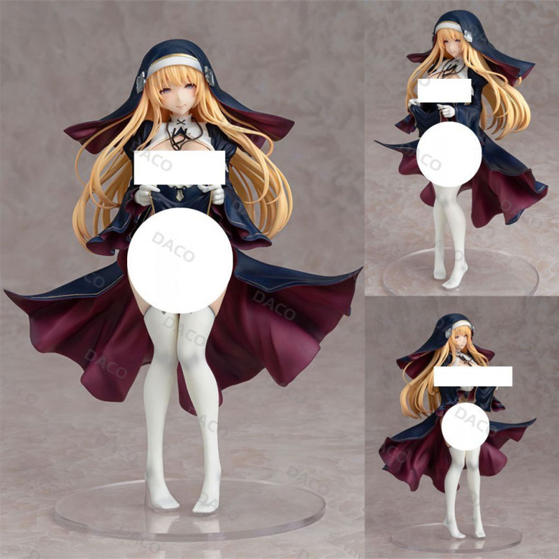 Nun Charlotte โมเดลการ์ตูนผู้หญิง Nanahara Dongxue สองมิติ แฮนด์เมด สําหรับตกแต่งบ้าน