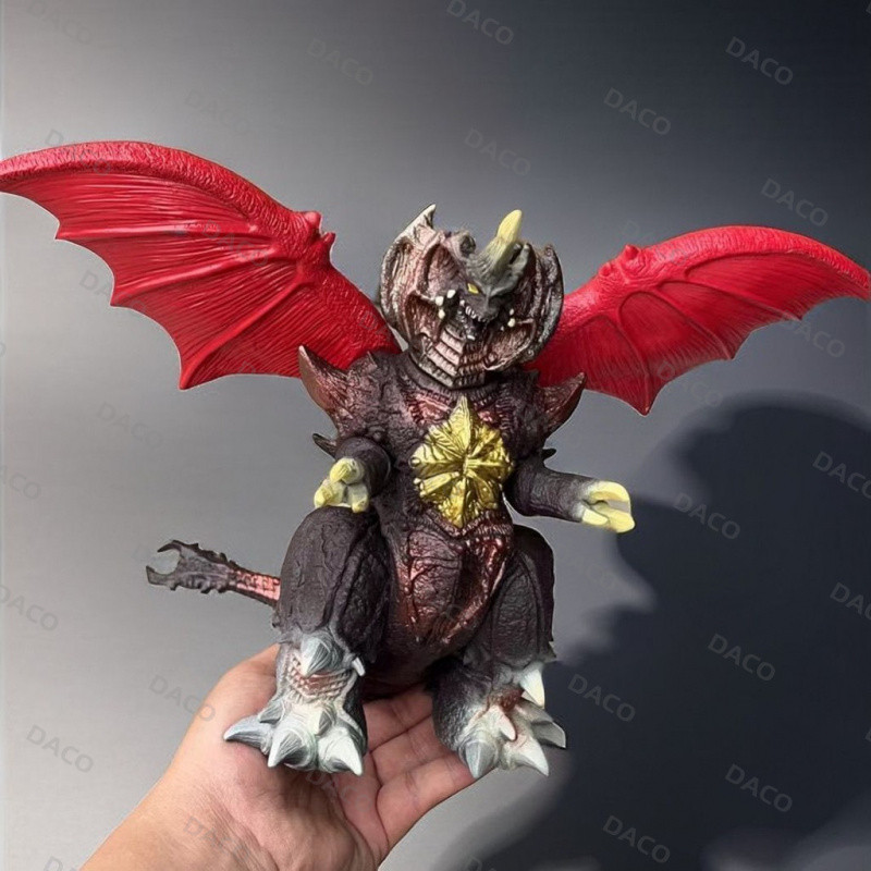 Godzilla King of Monsters Super Demon Destoroyah ข้อต่อมังกรสามหัวเคลื่อนย้ายได้ของเล่นเด็ก