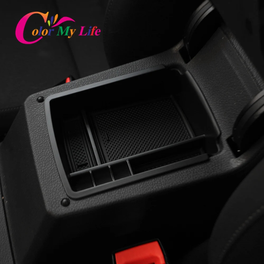Color My Life Armrest Box for Volkswagen VW Golf 7 Mk7 VII 5G GT I R 2013- Central Armrest Storage B