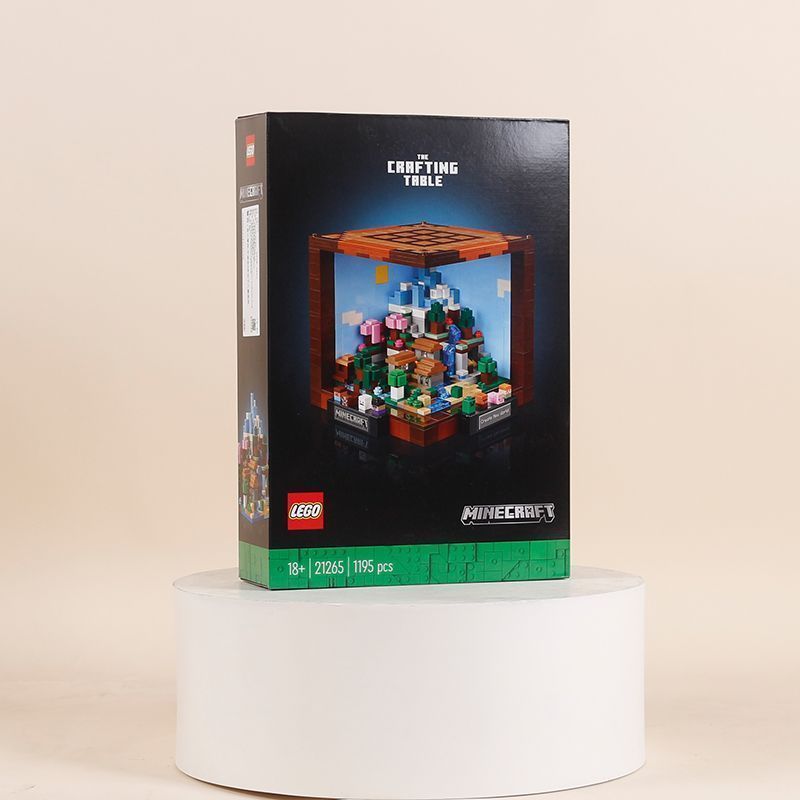 LEGO LEGO Minecraft 21265 Creative Workbench 18+ ผู้ชายผู้หญิงการศึกษาของเล่นของขวัญวันเกิด