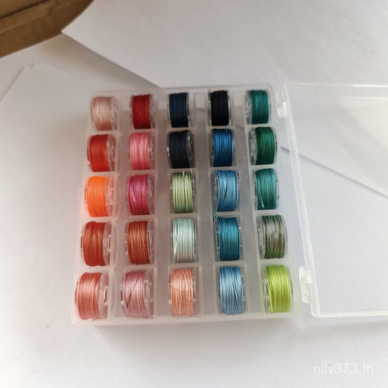 Strand Line ด้ายขดลวดขนาดเล็กสร้อยคอเชือก Fine สีบรรจุ Boxed Strand ชุดสร้อยข้อมือ Relative ถักมือเช