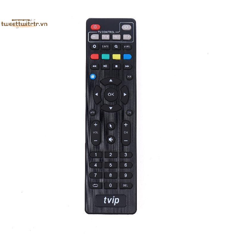 TRTR 1 ชิ้นกล่องทีวีด้านบนไม่มี TVIP 605 รีโมทคอนโทรลสําหรับ Tvip กล่อง Tvip410 Tvip412 Tvip415 Tvip