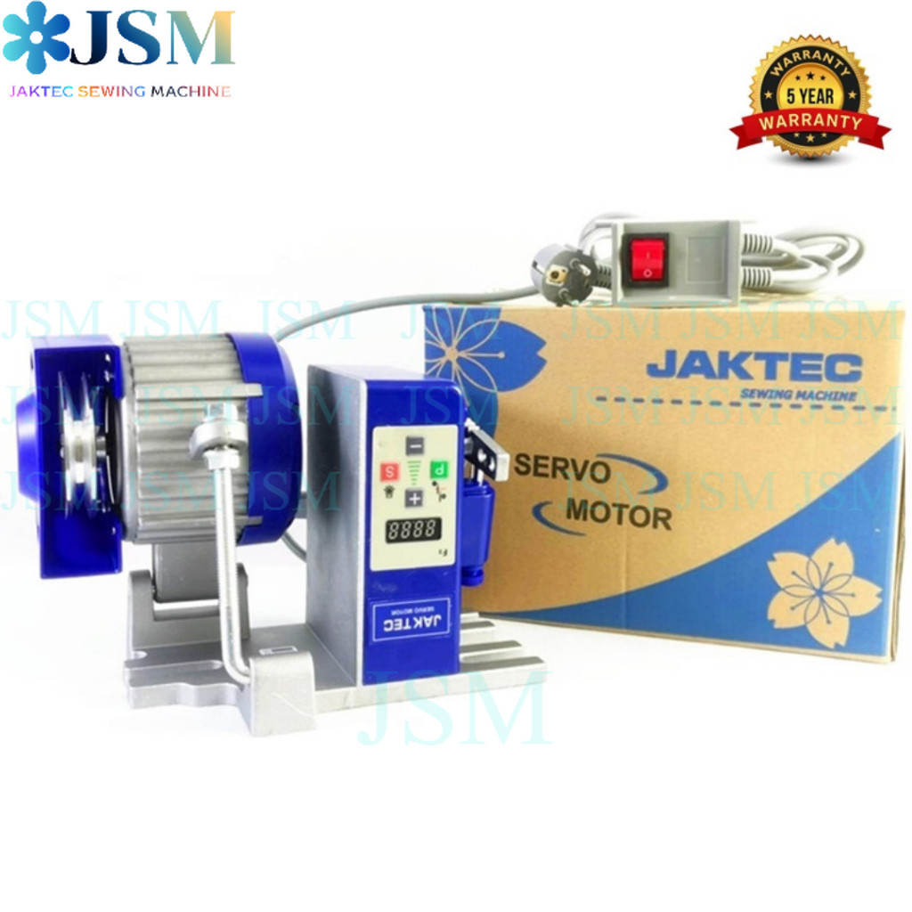 มอเตอร์ประหยัดไฟ (JKMT-X550W/750W) สำหรับจักรอุตสาหกรรมใช้ได้กับจักรเย็บ จักรโพ้ง ต่างๆ