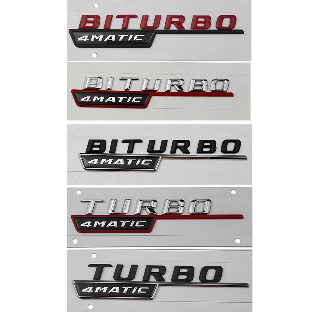 สําหรับ BITURBO 4Matic Turbo สติกเกอร์สําหรับ Mercedes AMG Benz W211 W212 W213 W203 W204 W205 Class 