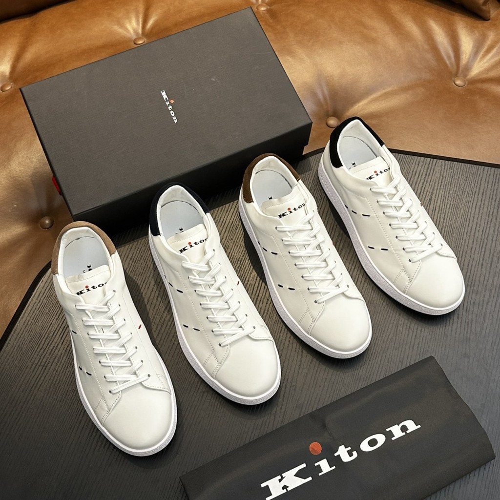 KRGU Kito* 2025Men's Shoes Leather Sneakers Genuine Leather Casual Suede Comfortable Breathable Shoe