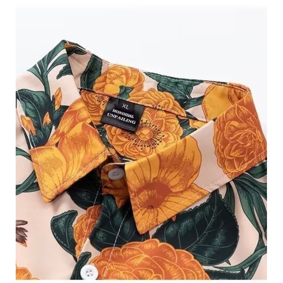 MSMS เสื้อเชิ้ตแขนสั้นพิมพ์ลายย้อนยุคไทย สไตล์วินเทจ - รูปที่ 5